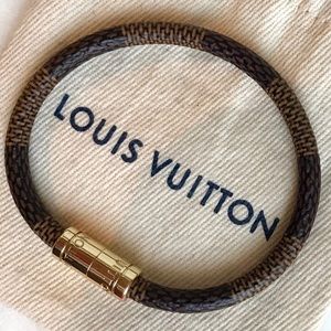 Louis Vuitton Keep It Damier Bracelet Brown 17cm